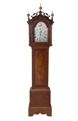 Lot 126 - George III Mahogany Tallcase Clock