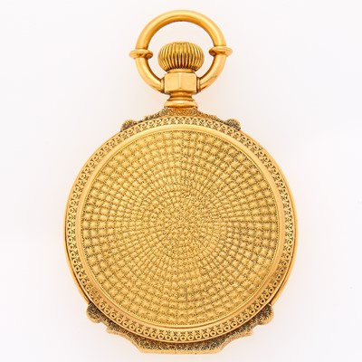 Lot 2276 - International Watch Co. Gold Hunting Case Pocket Watch