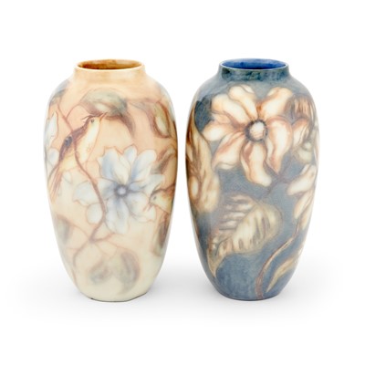 Lot 513 - Two Rookwood Pottery Glazed Earthenware Vases