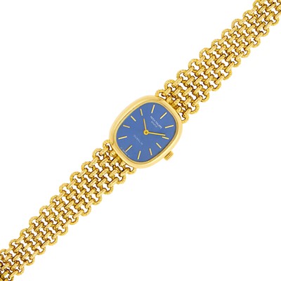 Lot 96 - Patek Philippe Gold 'Golden Ellipse' Wristwatch, Ref. 4464/4, Retailed by Gubelin
