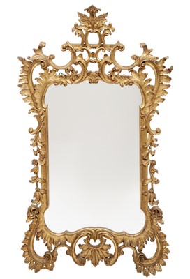 Lot 214 - George III Style Giltwood Mirror