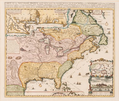 Lot 33 - An important map of North America