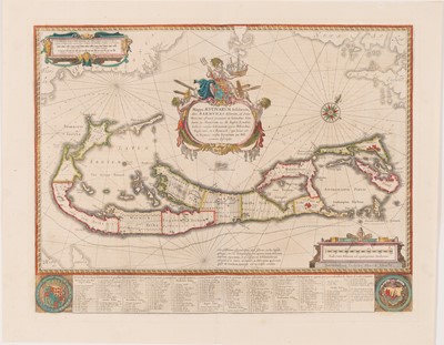 Lot 119 - Three editions of the famous Bermuda shareholder map
