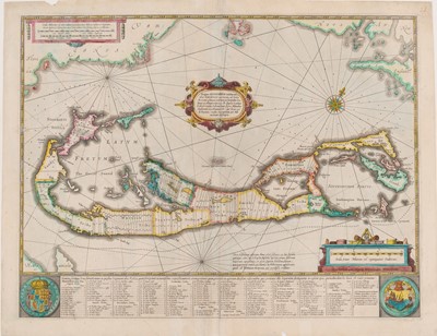 Lot 119 - Three editions of the famous Bermuda shareholder map