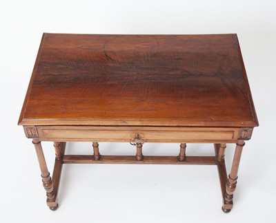 Lot 260 - Continental Baroque Style Walnut Writing Table