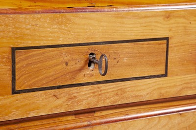 Lot 374 - Continental Inlaid Walnut and Fruitwood Commode