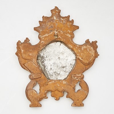 Lot 652 - Pair of Italian Baroque Giltwood Mirrors