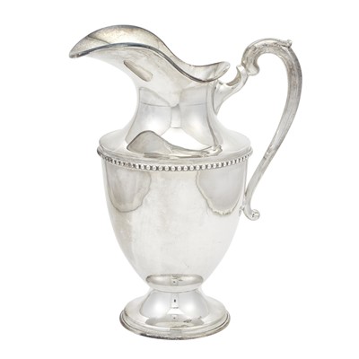 Lot 205 - Mexican Sterling Silver Water Pitcher