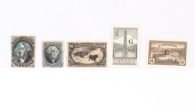 Lot 1041 - Group of United States and Canadian Stamps