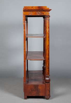 Lot 668 - Continental Empire Mahogany Etagere