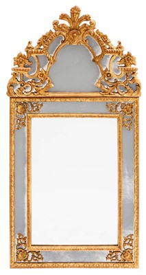 Lot 336 - Regence Style Giltwood Mirror Border Mirror