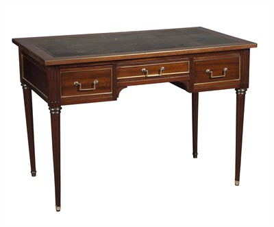 Lot 396 - Louis XVI Style Mahogany Writing Table