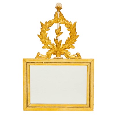 Lot 327 - Louis XVI Style Giltwood Mirror