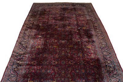 Lot 863 - Manchester Kashan Carpet