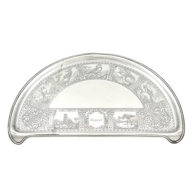 Lot 171 - Gorham Sterling Silver Child's High Chair Tray