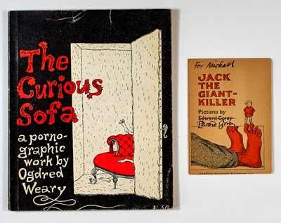 Lot 182 - A collection of Edward Gorey books and ephemera, most signed to Michael Feingold