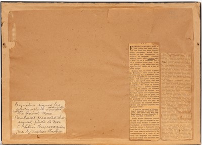 Lot 5169 - Includes a large format signed Sarah Bernhardt photograph