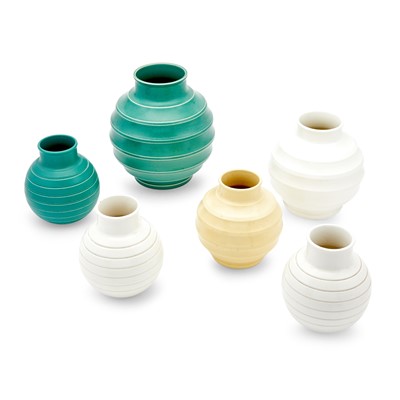 Lot 231 - Group of Six Contemporary Ceramic Vessels