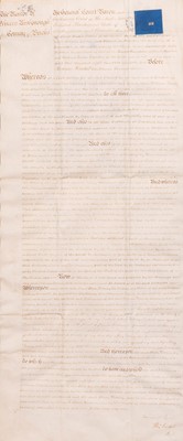 Lot 625 - An attractive Georgian indenture for land in Princes Risborough, Buckinghamshire