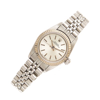 Lot 2206 - Rolex Stainless Steel 'Oyster Perpetual' Wristwatch