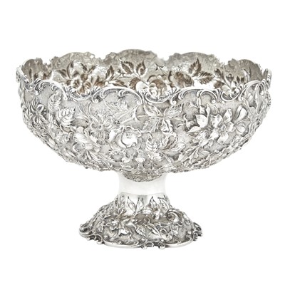 Lot 151 - S. Kirk & Son Co. Sterling Silver Footed Fruit Bowl
