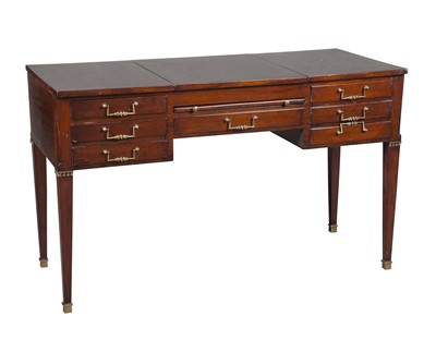 Lot 385 - Louis XVI Style Mahogany Dressing Table