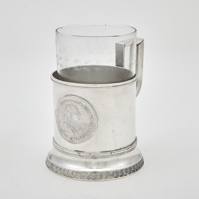 Lot 33 - Russian Silver Tea Glass Holder