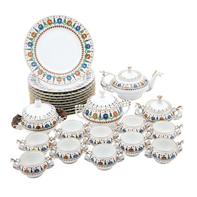 Lot 119 - Russian Porcelain Table Service