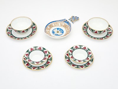 Lot 120 - Group of Russian Porcelain Table Articles