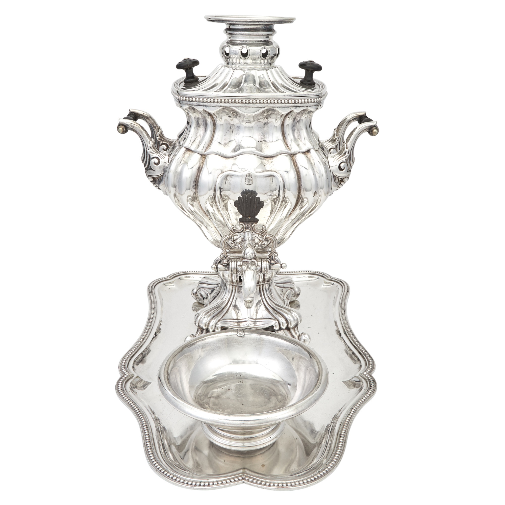 Lot 35 - Silver Plated Samovar