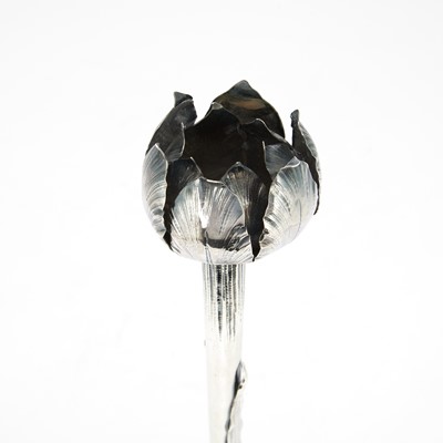 Lot 180 - Black, Starr & Frost Sterling Silver Tulip-Form Bud Vase