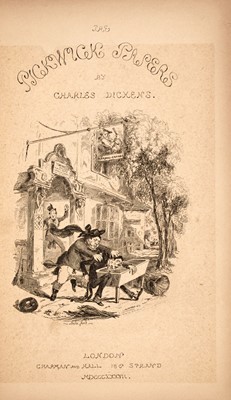 Lot 222 - A largely first issue Pickwick in parts