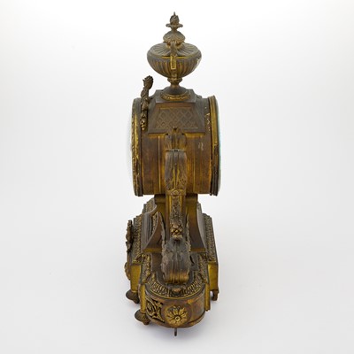 Lot 344 - Louis XVI Style Gilt-Bronze Mantel Clock