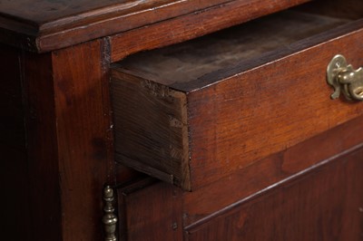 Lot 415 - Continental Fruitwood Side Cabinet