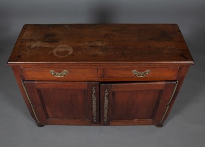Lot 415 - Continental Fruitwood Side Cabinet
