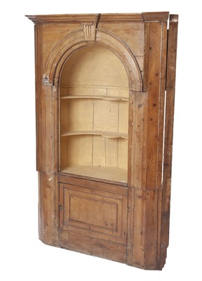 Lot 202 - Chippendale Style Pine Corner Cabinet