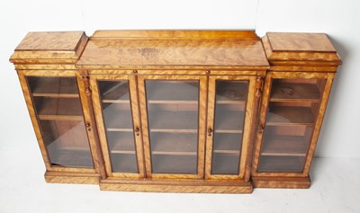 Lot 414 - Victorian Satinwood Bookcase