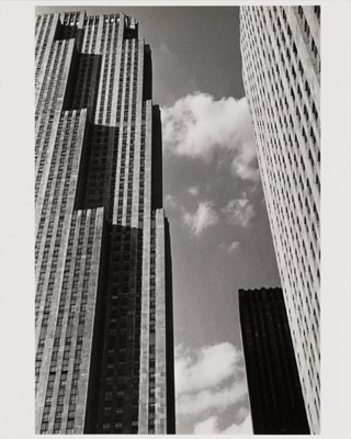 Lot 3076 - Andre Kertesz. Rockefeller Center, Cloudscape