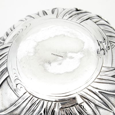 Lot 123 - Japanese Silver Covered Box