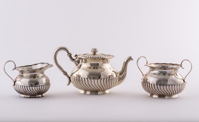 Lot 1120 - American Sterling Silver Bachelor's Tea Service