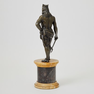 Lot 473 - German Bronze Figure of Neptune