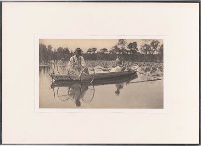 Lot 3006 - Peter Henry Emerson. Setting the Bow Net