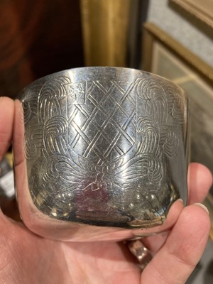 Lot 154 - Charles II Sterling Silver Tumbler Cup