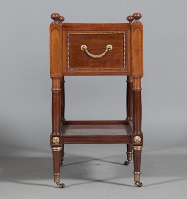 Lot 162 - Louis XVI Style Mahogany Jardinière/End Table