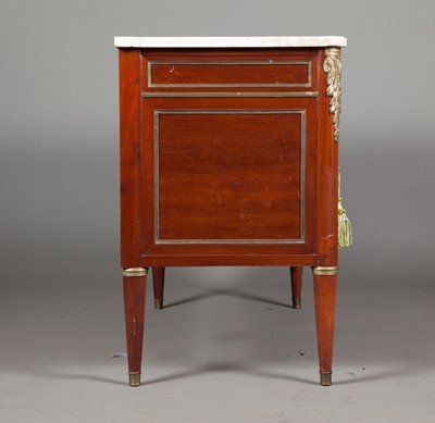 Lot 161 - Louis XVI Style Gilt-Metal Mounted Mahogany Cabinet
