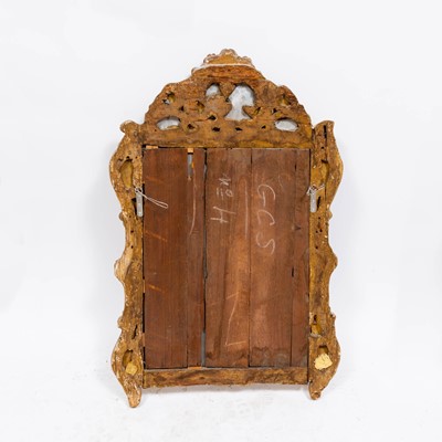 Lot 198 - Louis XV Style Carved Giltwood Mirror