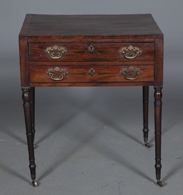 Lot 305 - Regency Inlaid Mahogany Dressing Table