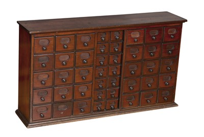 Lot 49 - Victorian Mahogany Apothecary Cabinet