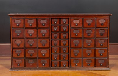 Lot 49 - Victorian Mahogany Apothecary Cabinet