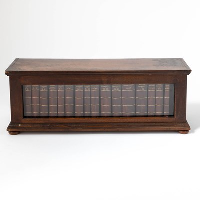 Lot 53 - English Mahogany Tabletop Bookcase